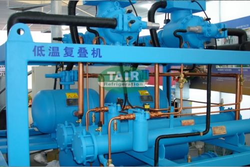 低温覆叠冷水机组